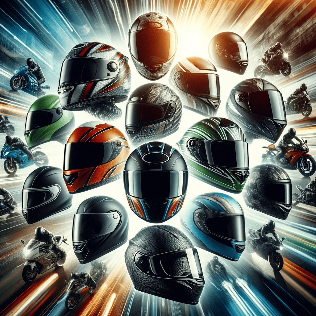 poids du casque de moto