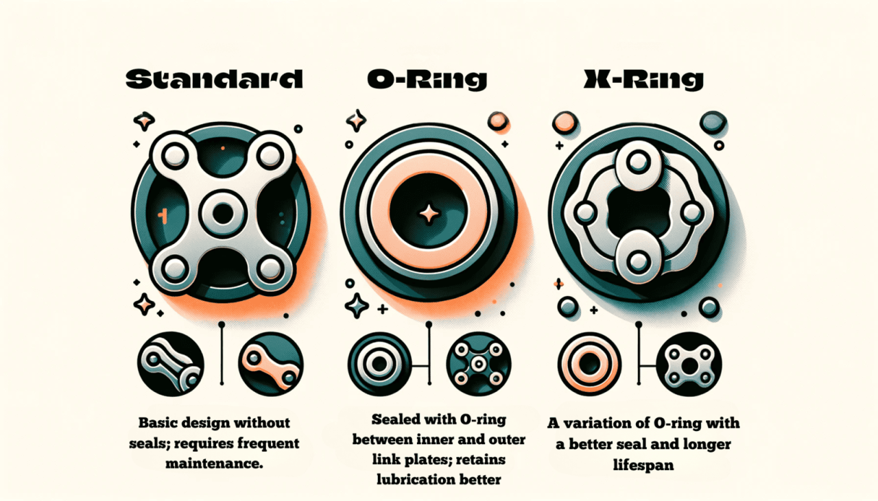 UN-RDIND-O-Ring-2 Types de chaînes de moto
