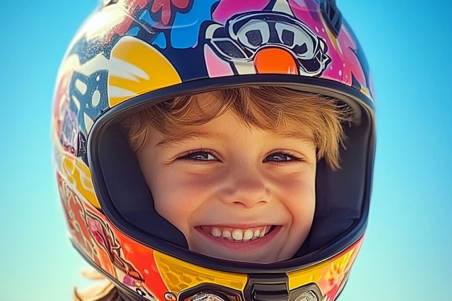 "Happy Rider Helmet"