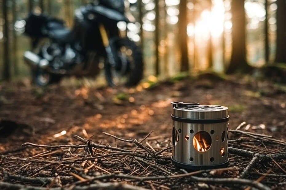 Forest Stove Scene