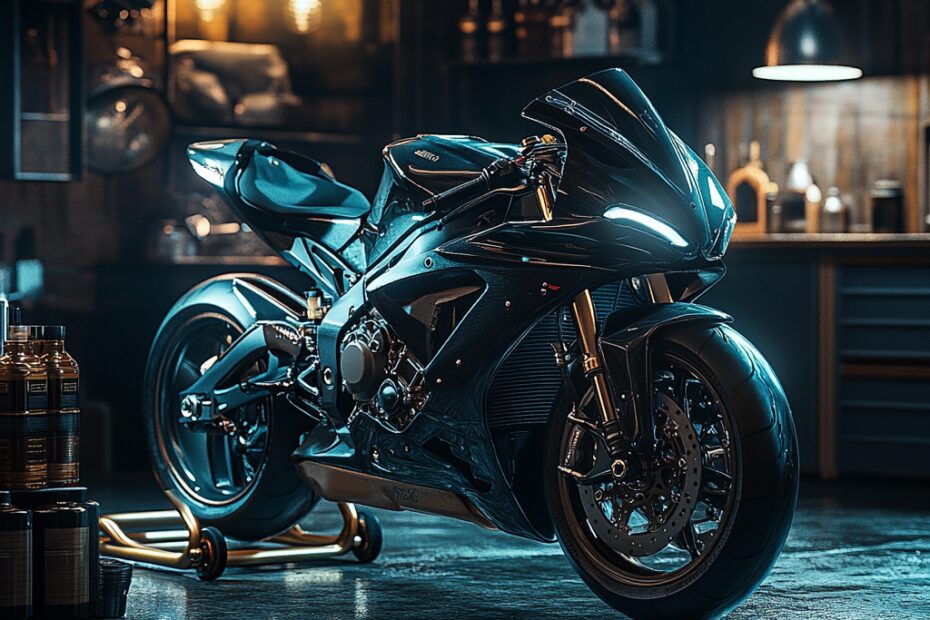 "Glossy Bike Detailing"