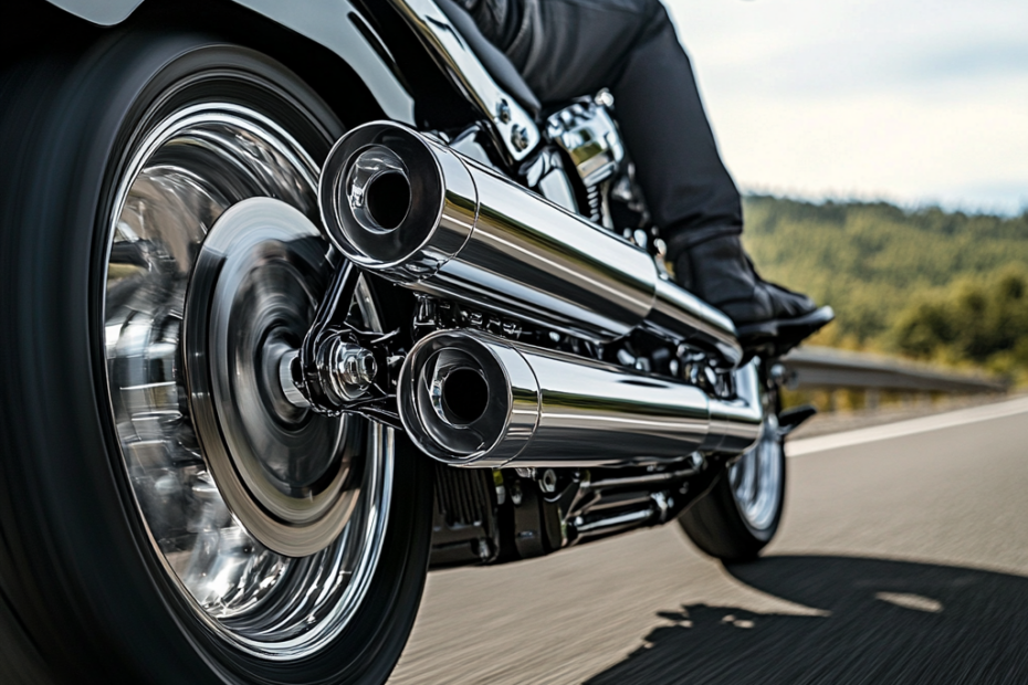 "Harley Davidson Chrome Exhaust 2022"