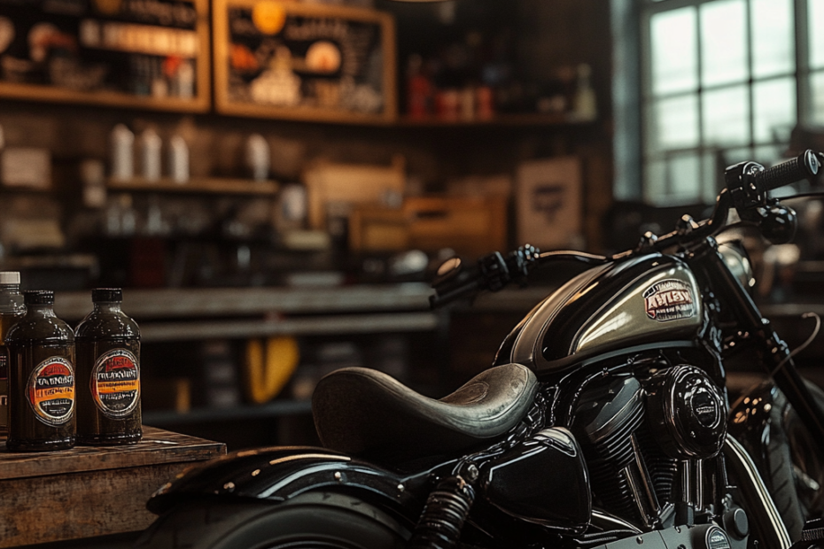 "Harley Oil Workshop"