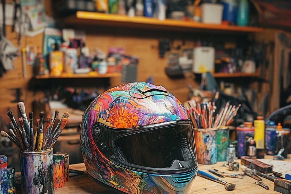 "Custom Helmet Makeover"
