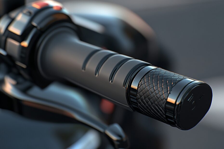 "Sleek Motorcycle Handles 2022"