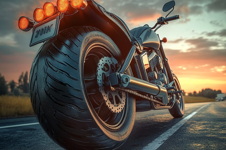 Durable Motorcycle Tie-Down Straps - Bright and Secure