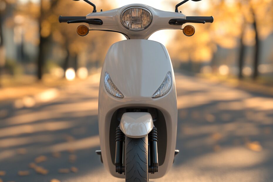 "Sunny Motorcycle Parking"