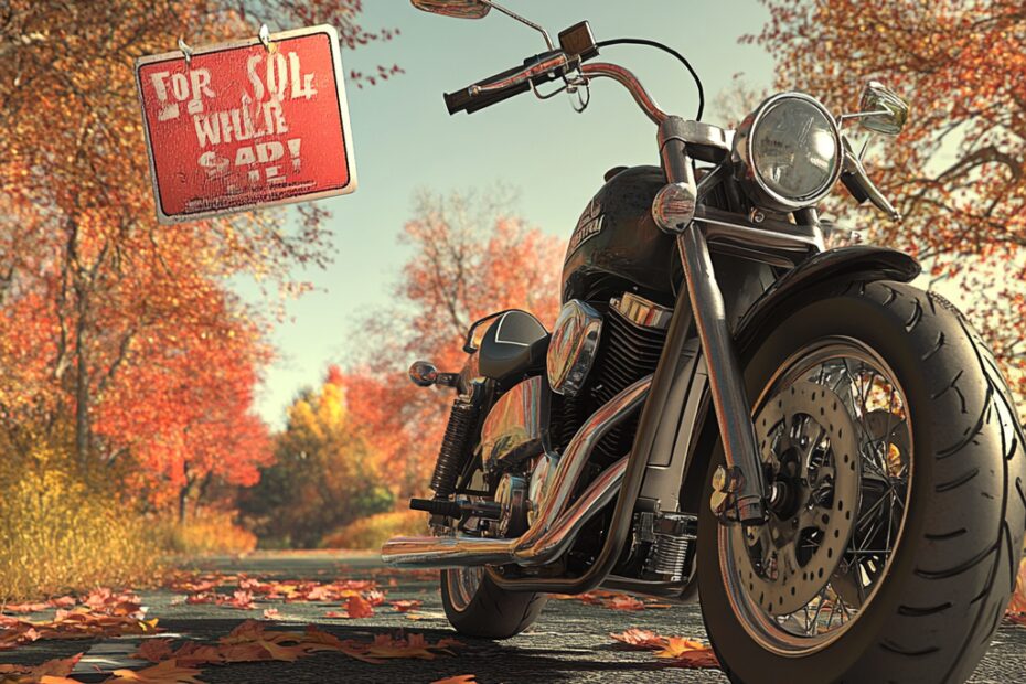 "Autumn Motorcycle Sale"
