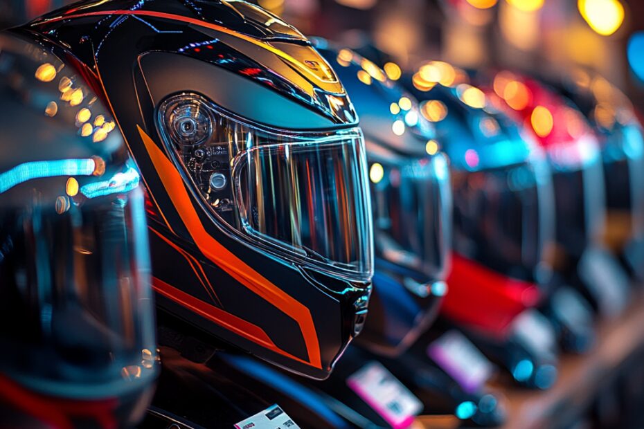 "Helmet Variety Display"