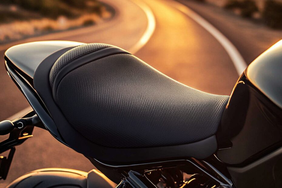 Sleek Comfort Motorcycle Cushion