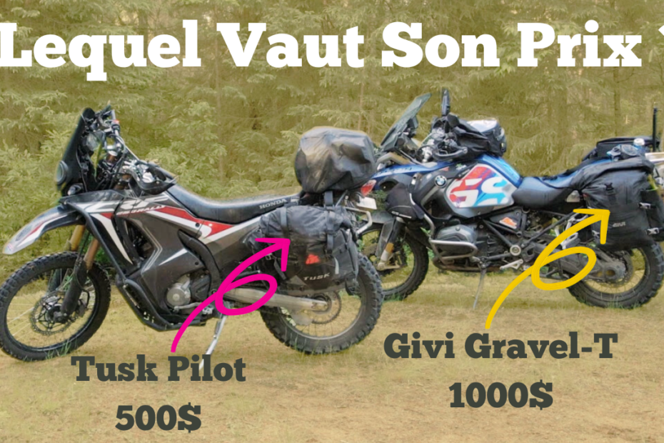 Comparatif Givi Gravel-t Vs Tusk