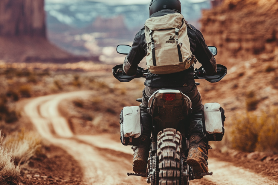 Botte de moto tout-terrain