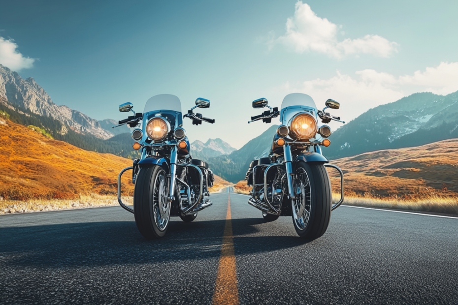 Motos Sur La Route