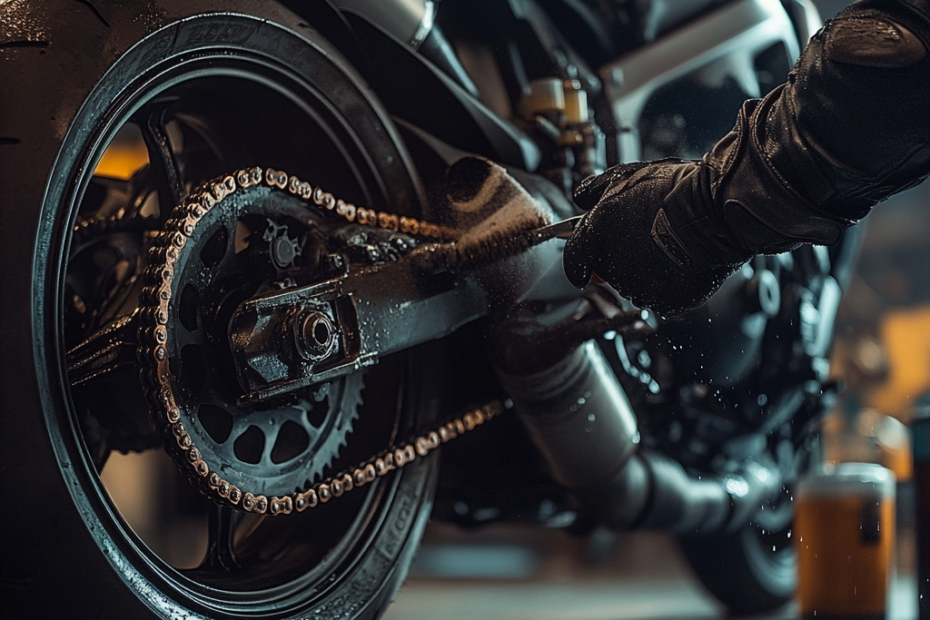 "Chain Scrub Garage"